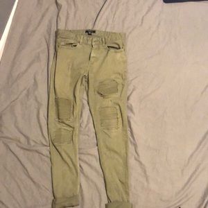 Forever 21 green pants